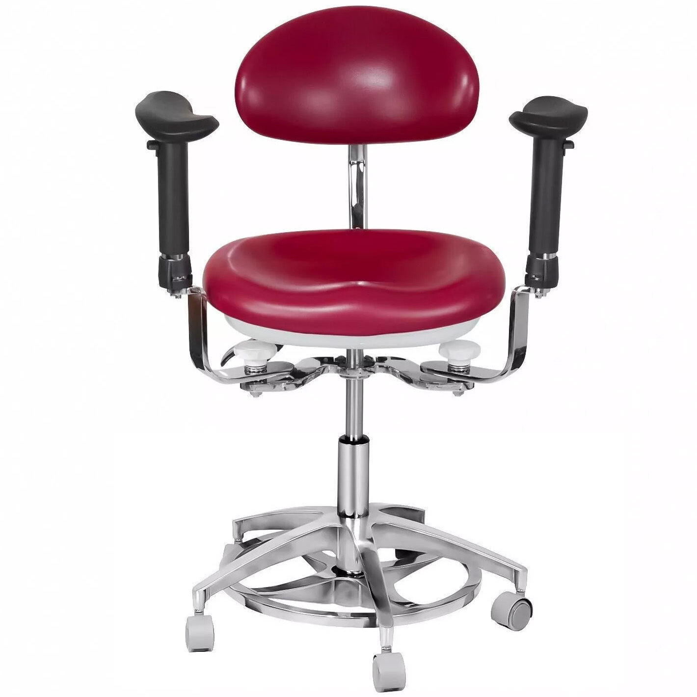 TYTC JKS 037 Dental Medical Microscope Stool Surgeon Chair with Armrest